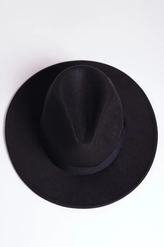 Faux Suede Gatsby Fedora