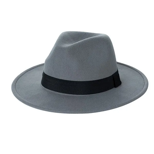 Faux Suede Gatsby Fedora