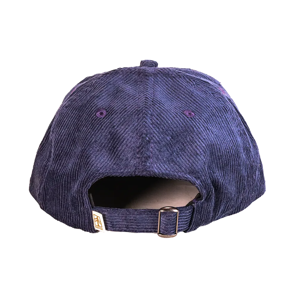 F*ck Plastic Hemp Corduroy Strapback : Blue