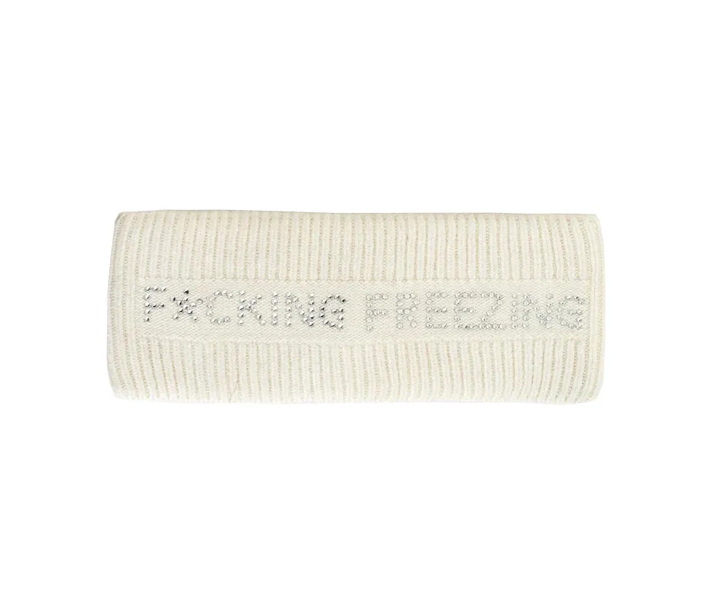 F*cking Freezing Headband, Ivory