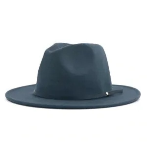 Fedora Hat Classical Wide Brim
