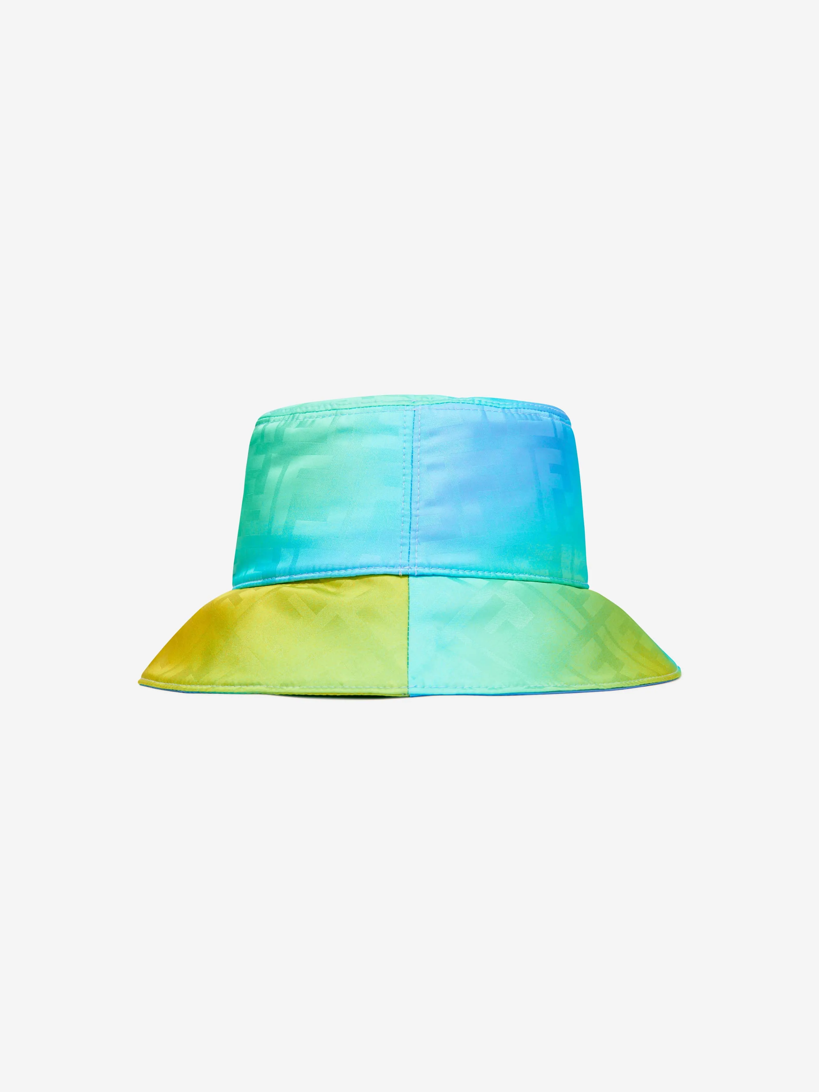 Fendi Kids Metaverse Bucket Hat in Multicolour