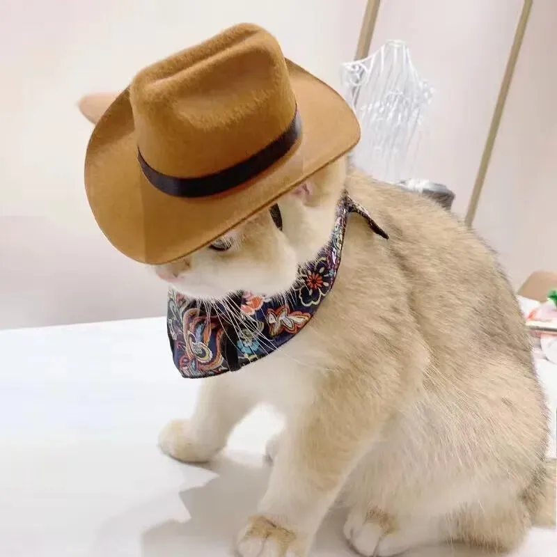 Festive Pet Cosplay Costumes – Christmas Hats, Scarves, and Bat Wings for Cats and Dogs