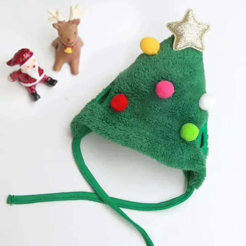 Festive Pet Cosplay Costumes – Christmas Hats, Scarves, and Bat Wings for Cats and Dogs