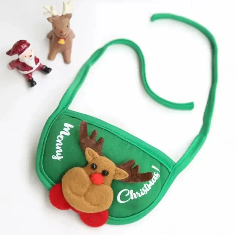 Festive Pet Cosplay Costumes – Christmas Hats, Scarves, and Bat Wings for Cats and Dogs