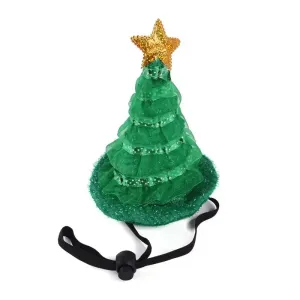 Festive Pet Cosplay Costumes – Christmas Hats, Scarves, and Bat Wings for Cats and Dogs