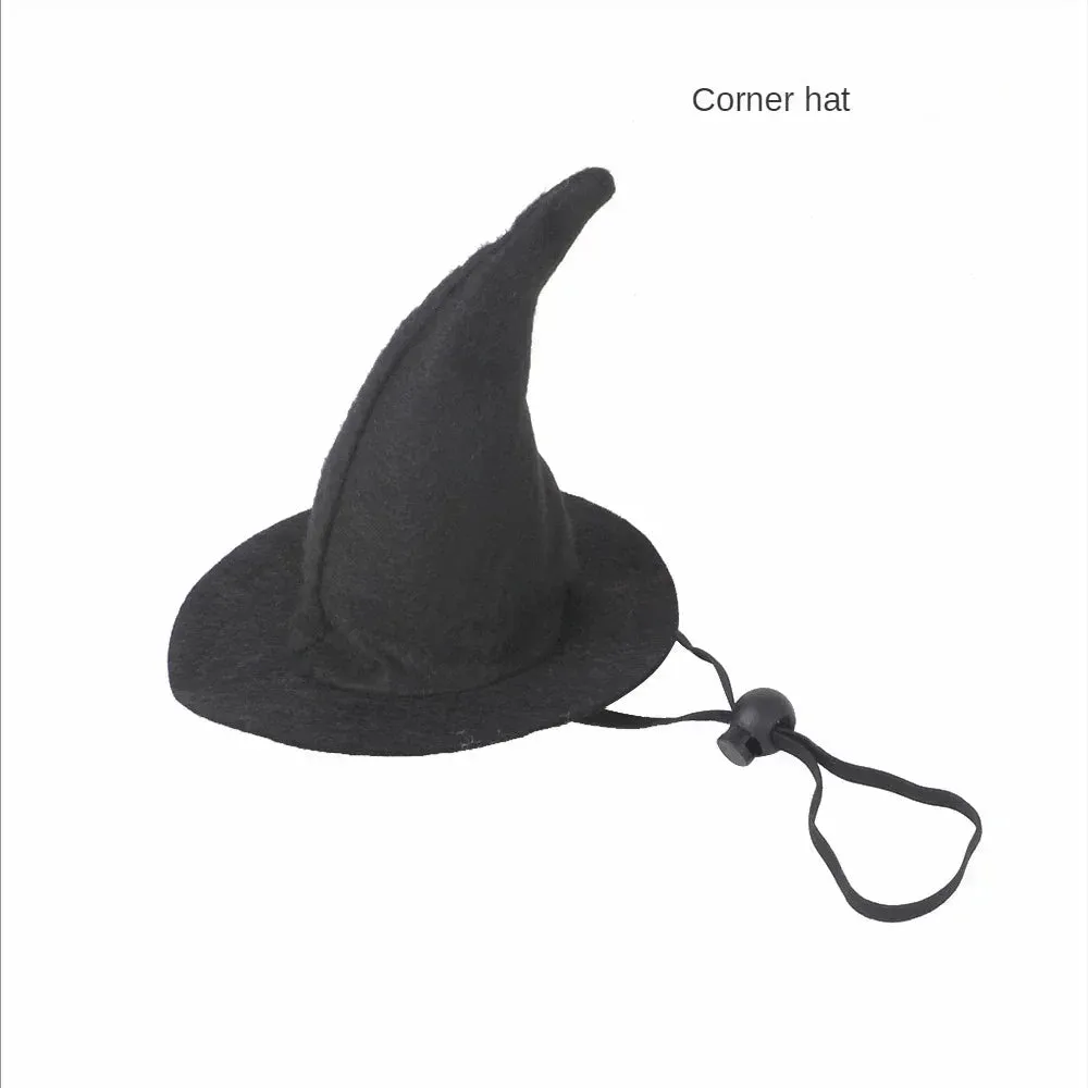 Festive Pet Cosplay Costumes – Christmas Hats, Scarves, and Bat Wings for Cats and Dogs