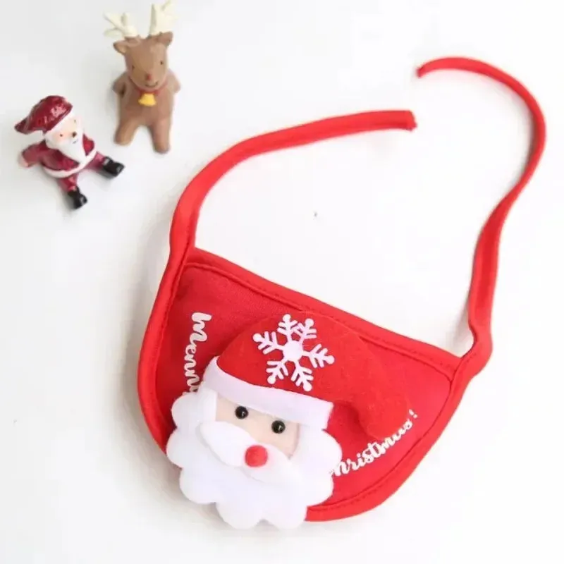 Festive Pet Cosplay Costumes – Christmas Hats, Scarves, and Bat Wings for Cats and Dogs