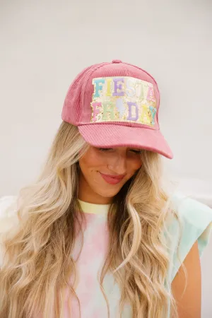 FIESTA FRIDAY CORDUROY PATCH HAT