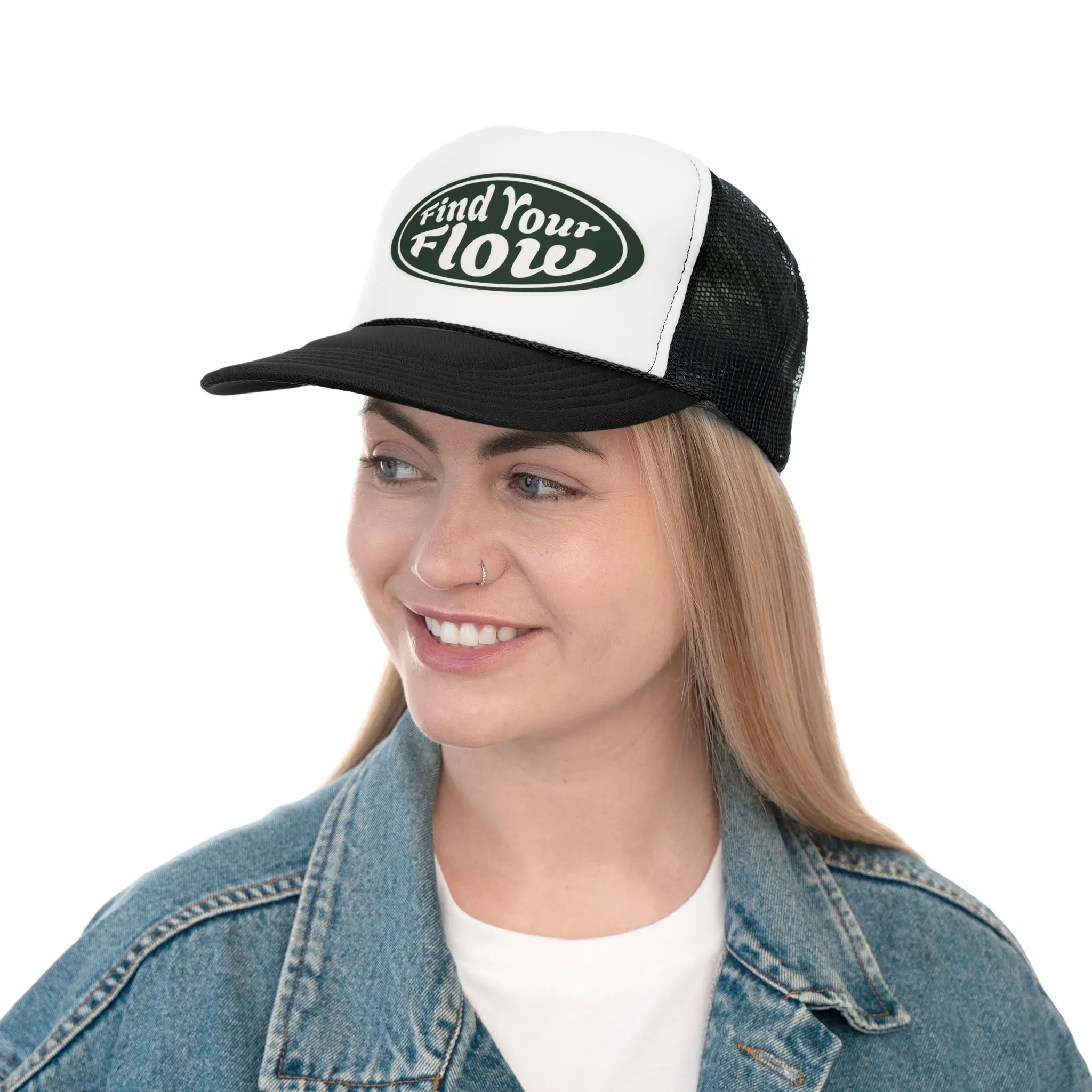 Find your flow Trucker Caps - EmpressKorea