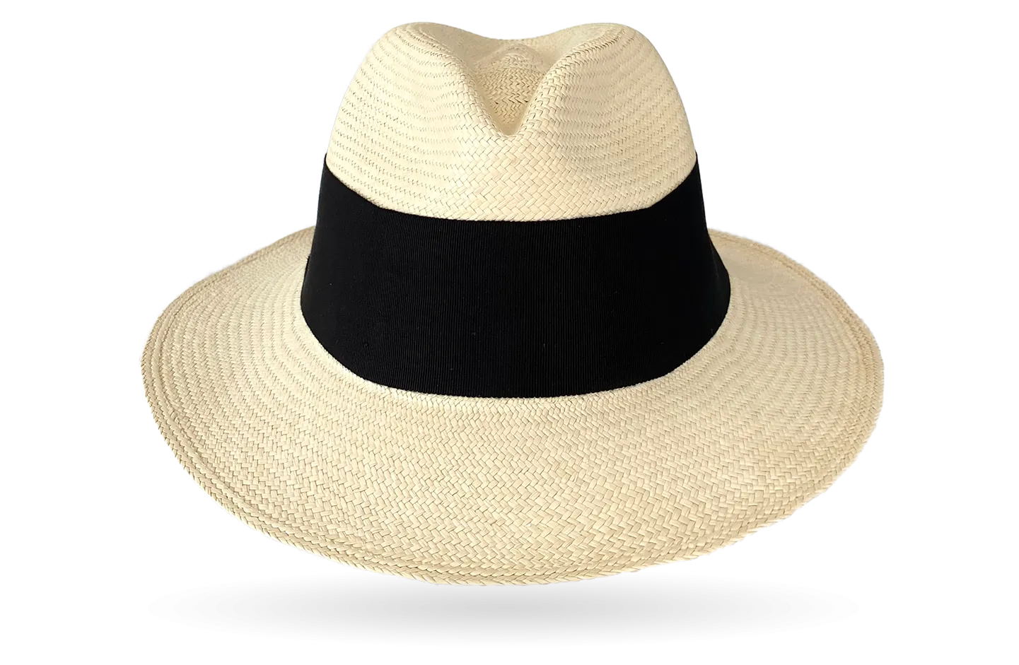 FINE 'TULUM' MAXI BOW BAND PANAMA HAT