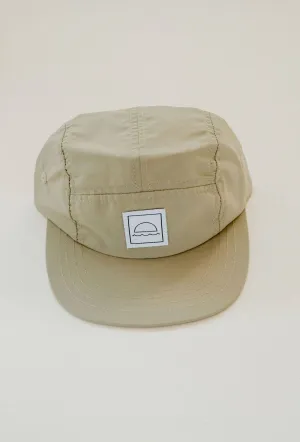 Five-Panel Cap in Sage - Flat Bill Hat