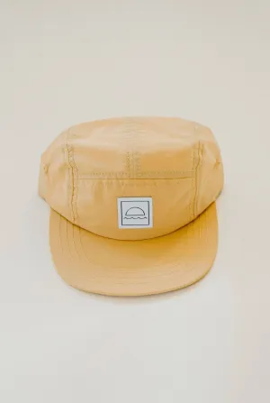 Five-Panel Cap in Sunshine - Flat Bill Hat
