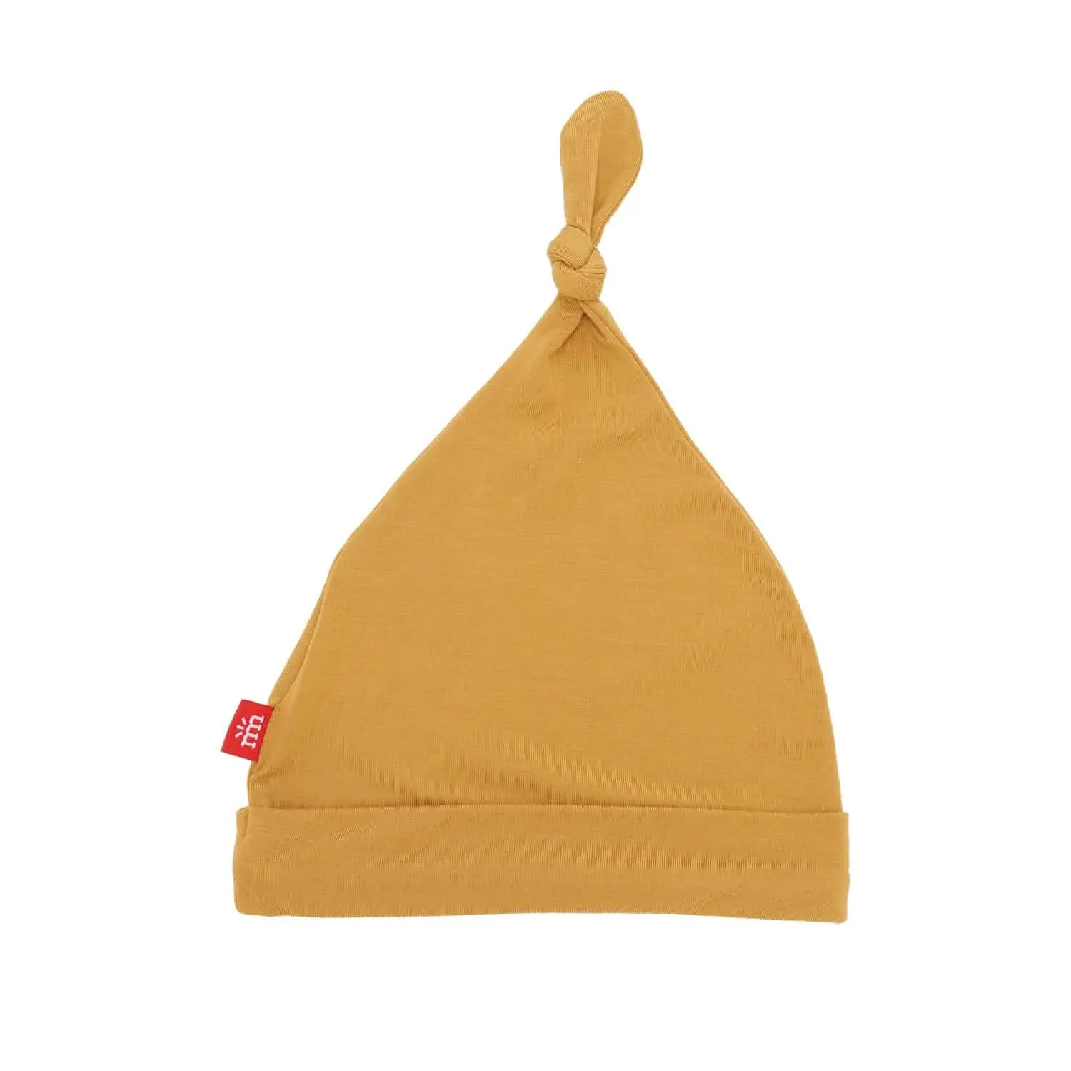 flaxen gold modal knot hat