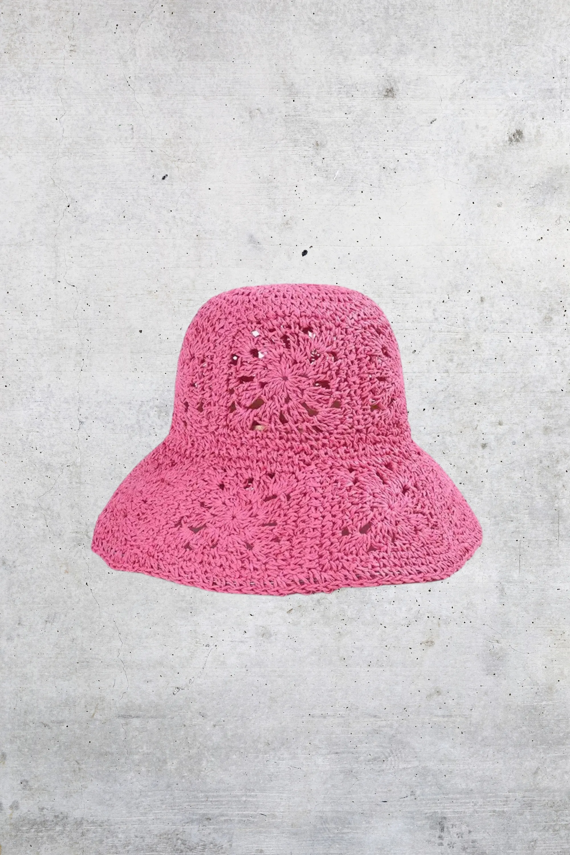 Floral Pink Bucket Hat