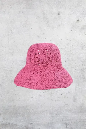 Floral Pink Bucket Hat