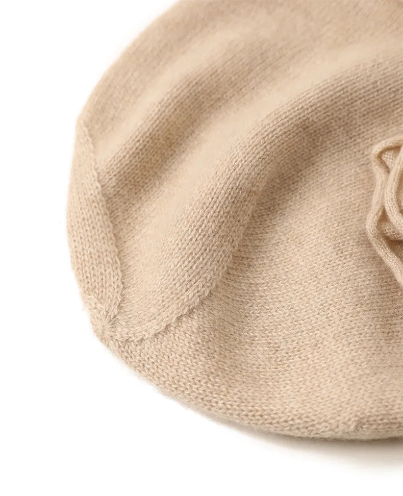 Flower hat glove set