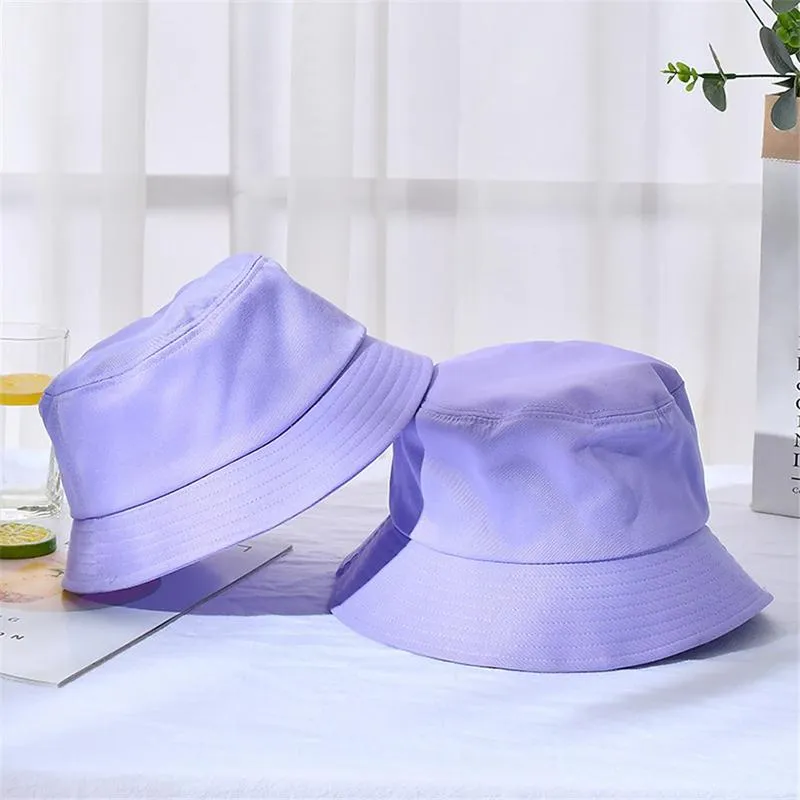 Foldable Outdoor Summer Colorful Bucket Hats