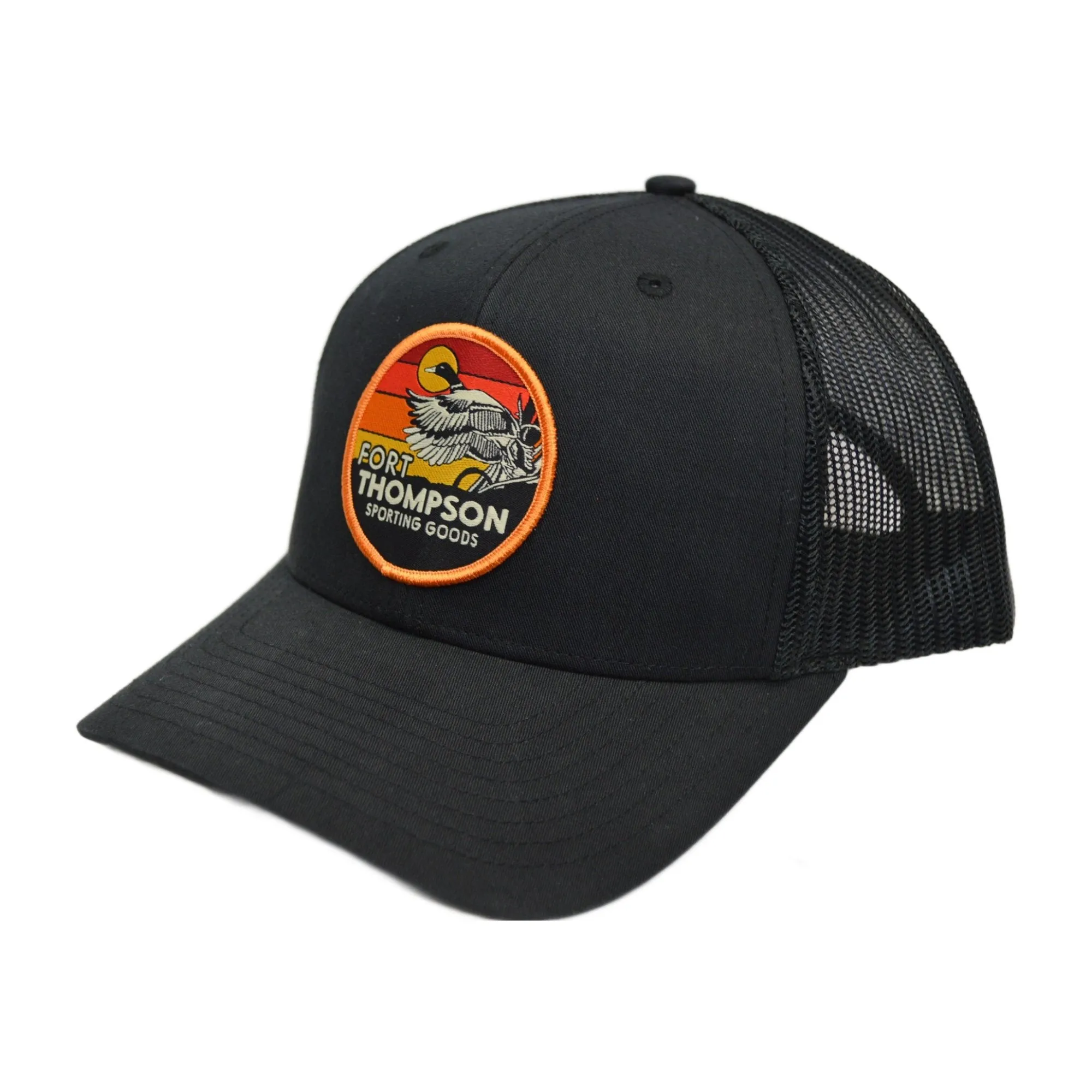 Fort Thompson Retro Circle Patch Cap