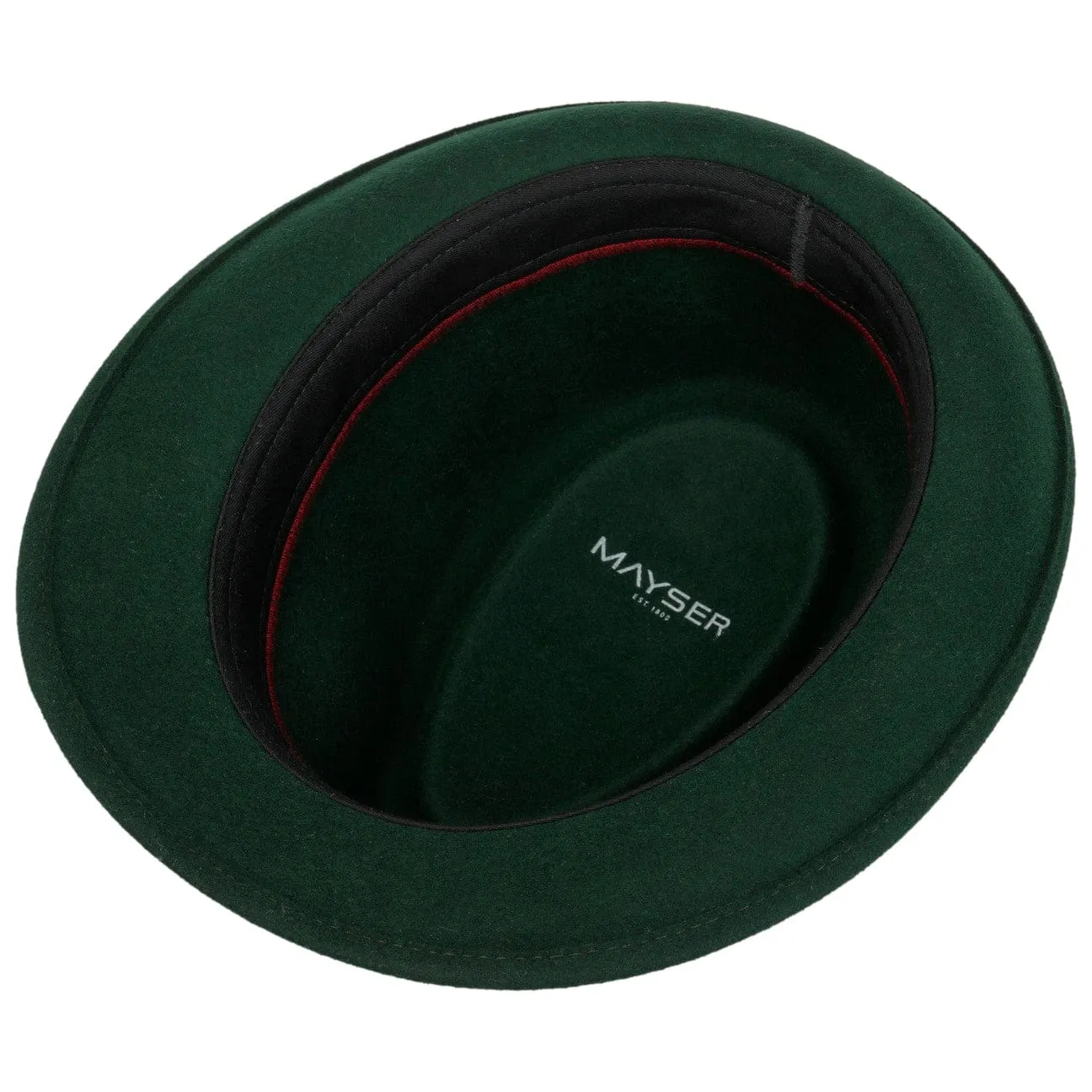 Four Colour Band Trilby Wool Hat by Mayser