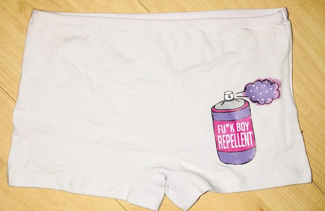 FU*K BOY REPELLENT Boy Short Panties