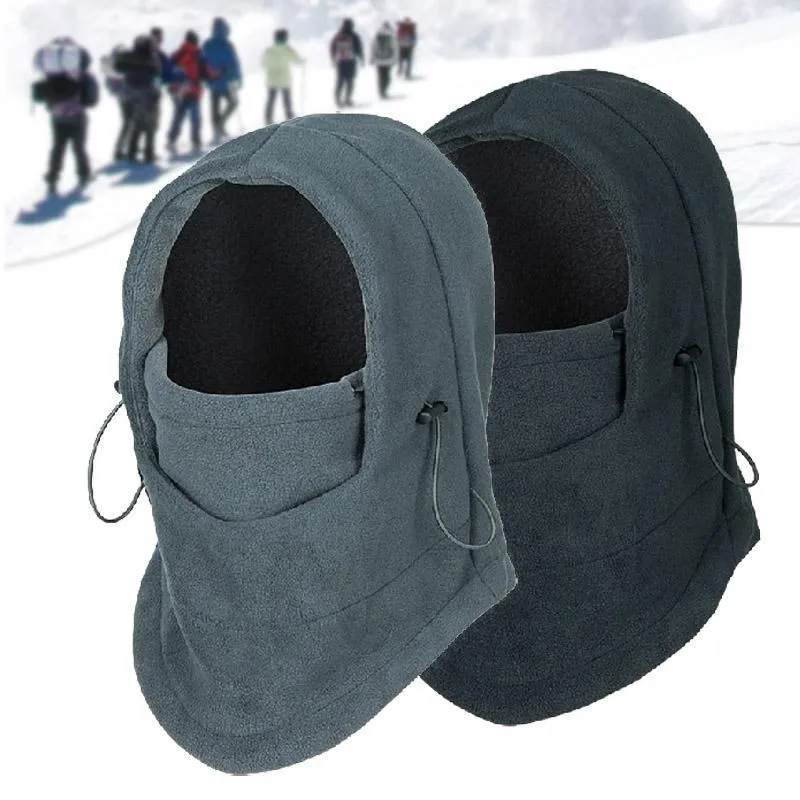 Full Coverage Protection 6 In 1 Thermal Fleece Face Mask