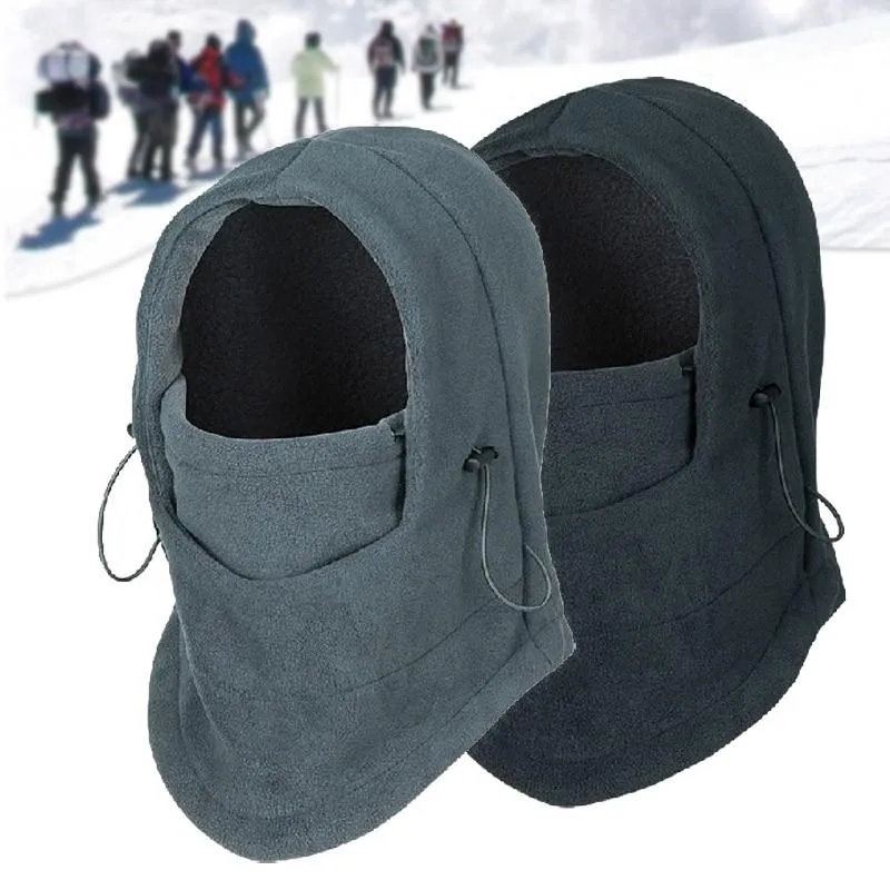 Full Coverage Protection 6 In 1 Thermal Fleece Face Mask