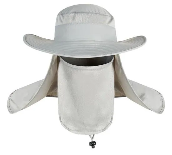 Full Coverage Sun Cap - Face & Neck Coverage ~ UPF 50 Sun Protection!