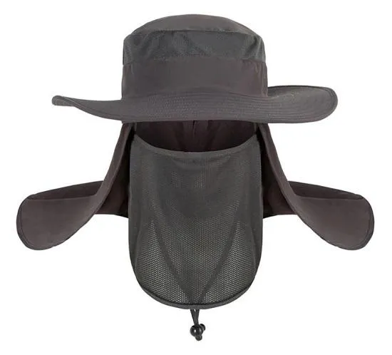 Full Coverage Sun Cap - Face & Neck Coverage ~ UPF 50 Sun Protection!