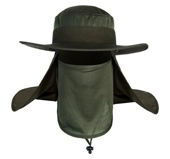 Full Coverage Sun Cap - Face & Neck Coverage ~ UPF 50 Sun Protection!