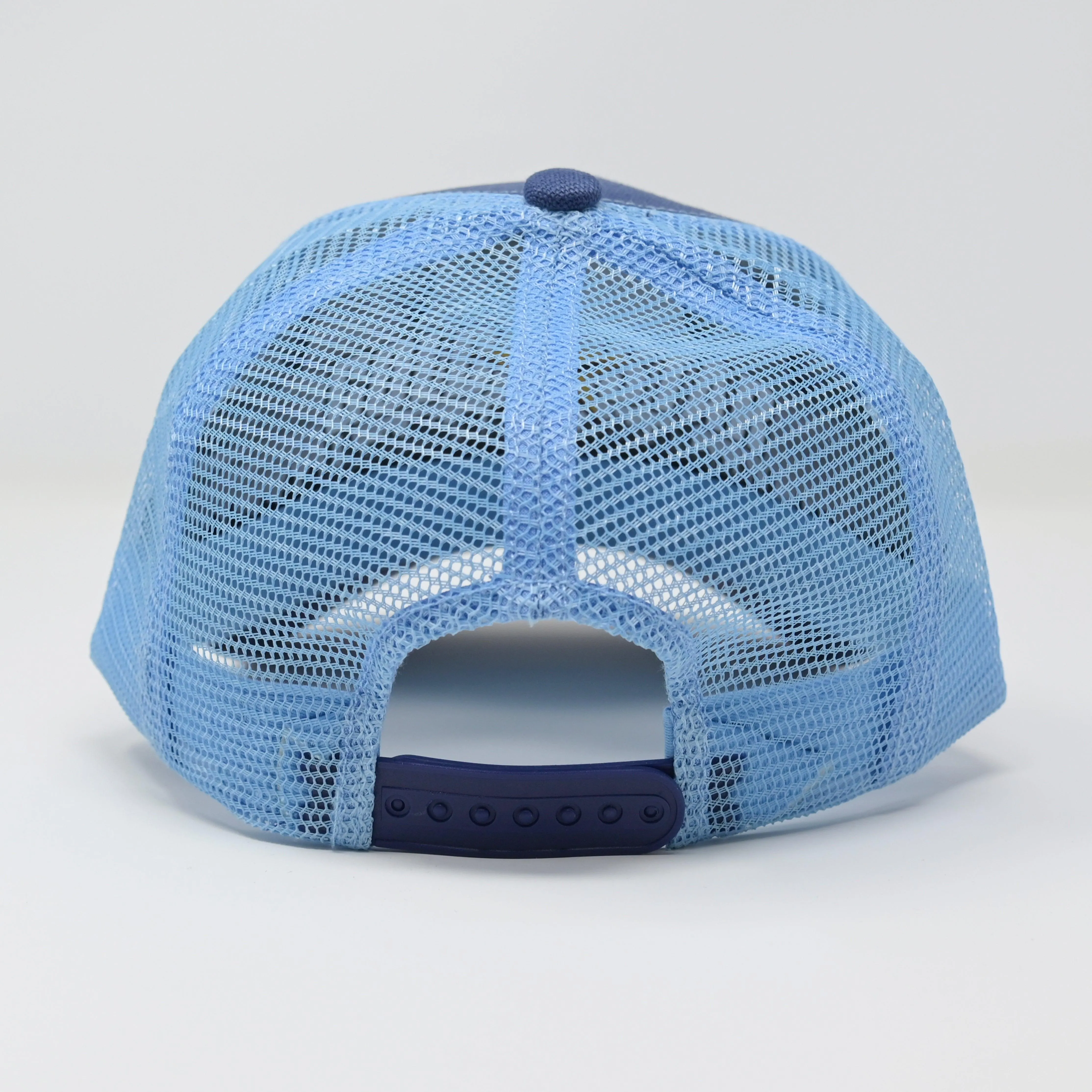 Full Moon Wolf Baby Blue trucker hat