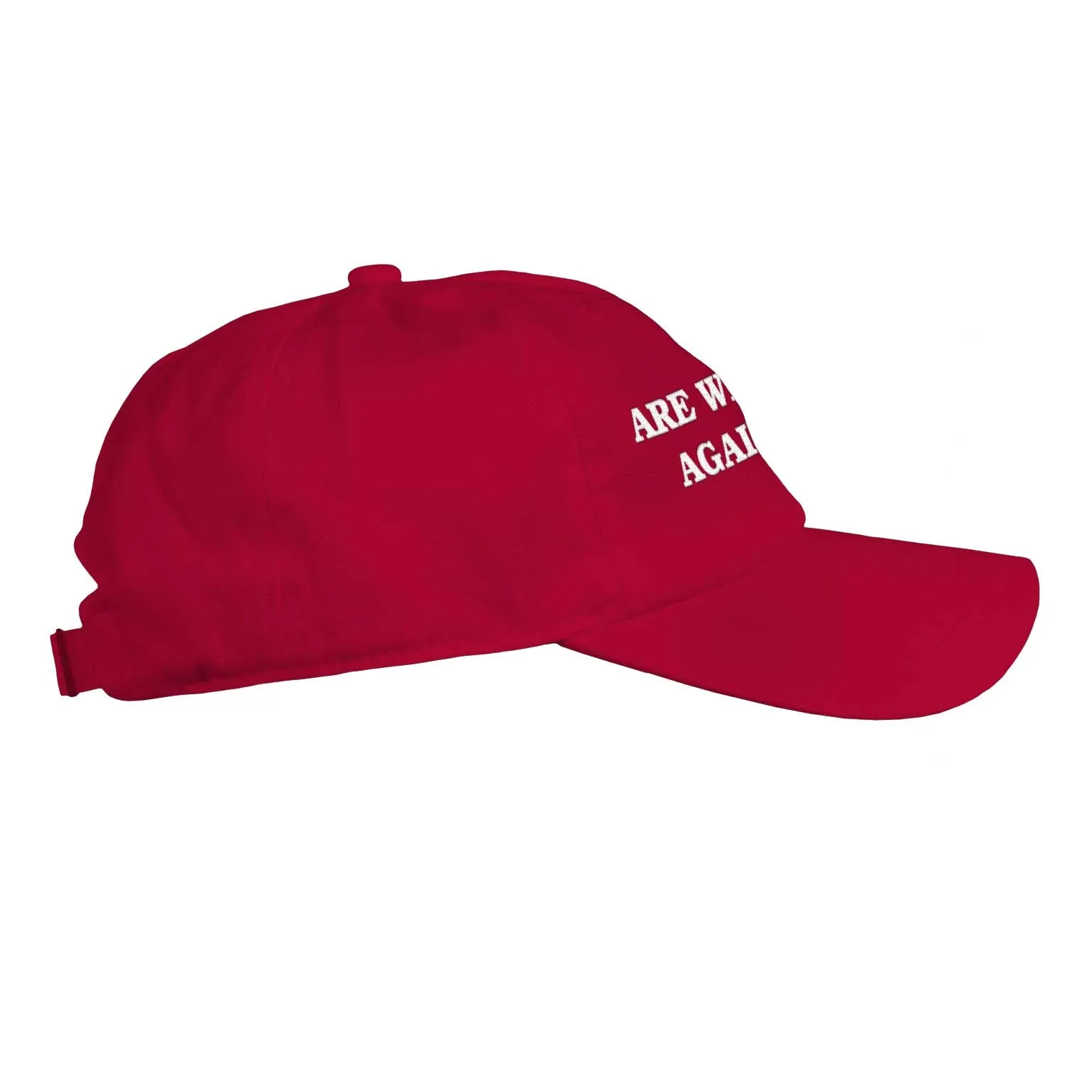 Function - Are We Great Again Yet Adult Dad Hat Red Unstructured Political Joke Humor Ironic Adjustable Embroidered