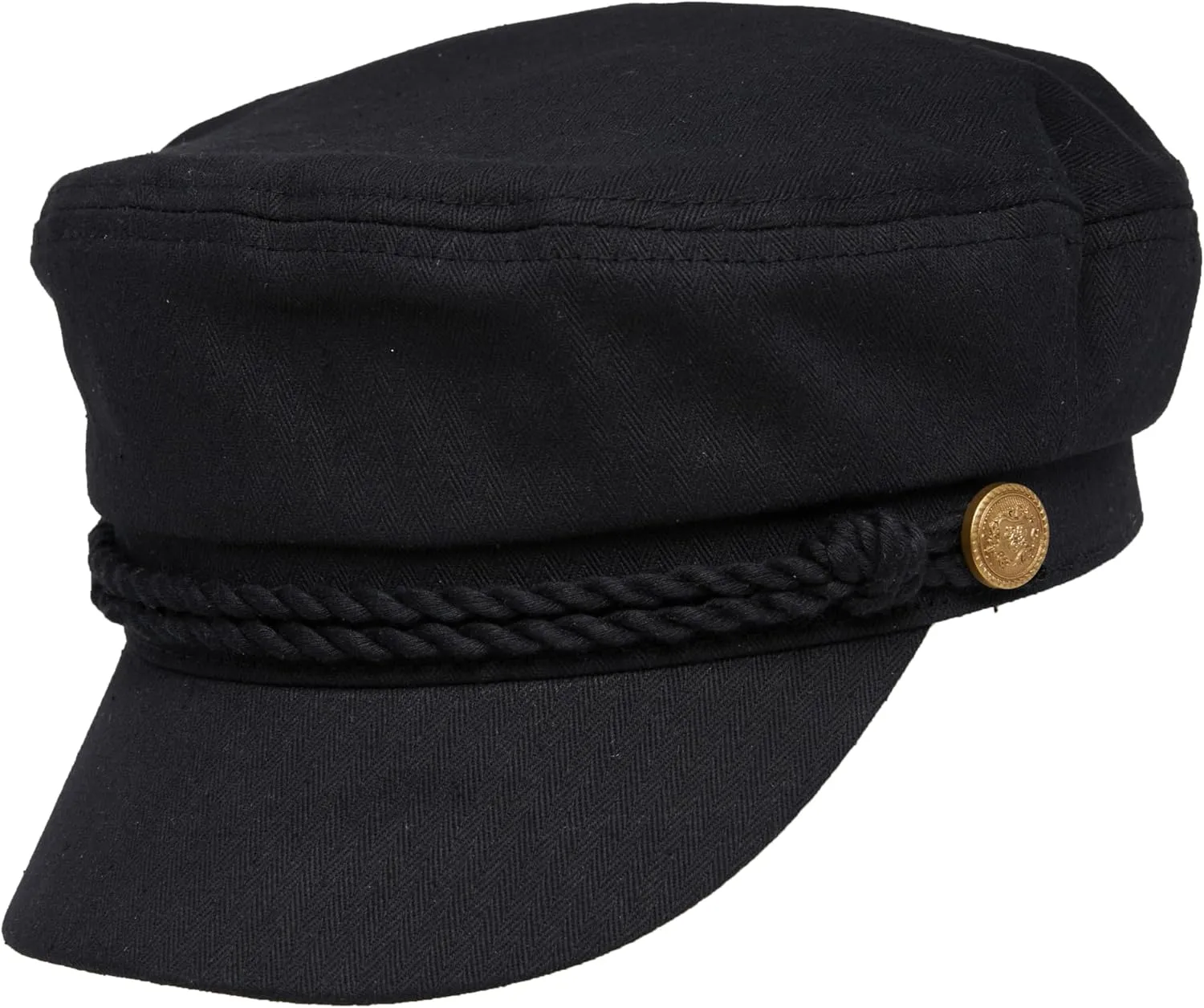 Funky Junque Greek Fisherman Newsboy Flat Cap - Stylish Versatile Hat