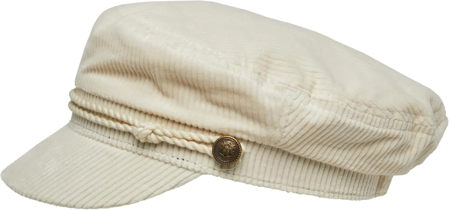 Funky Junque Greek Fisherman Newsboy Flat Cap - Stylish Versatile Hat