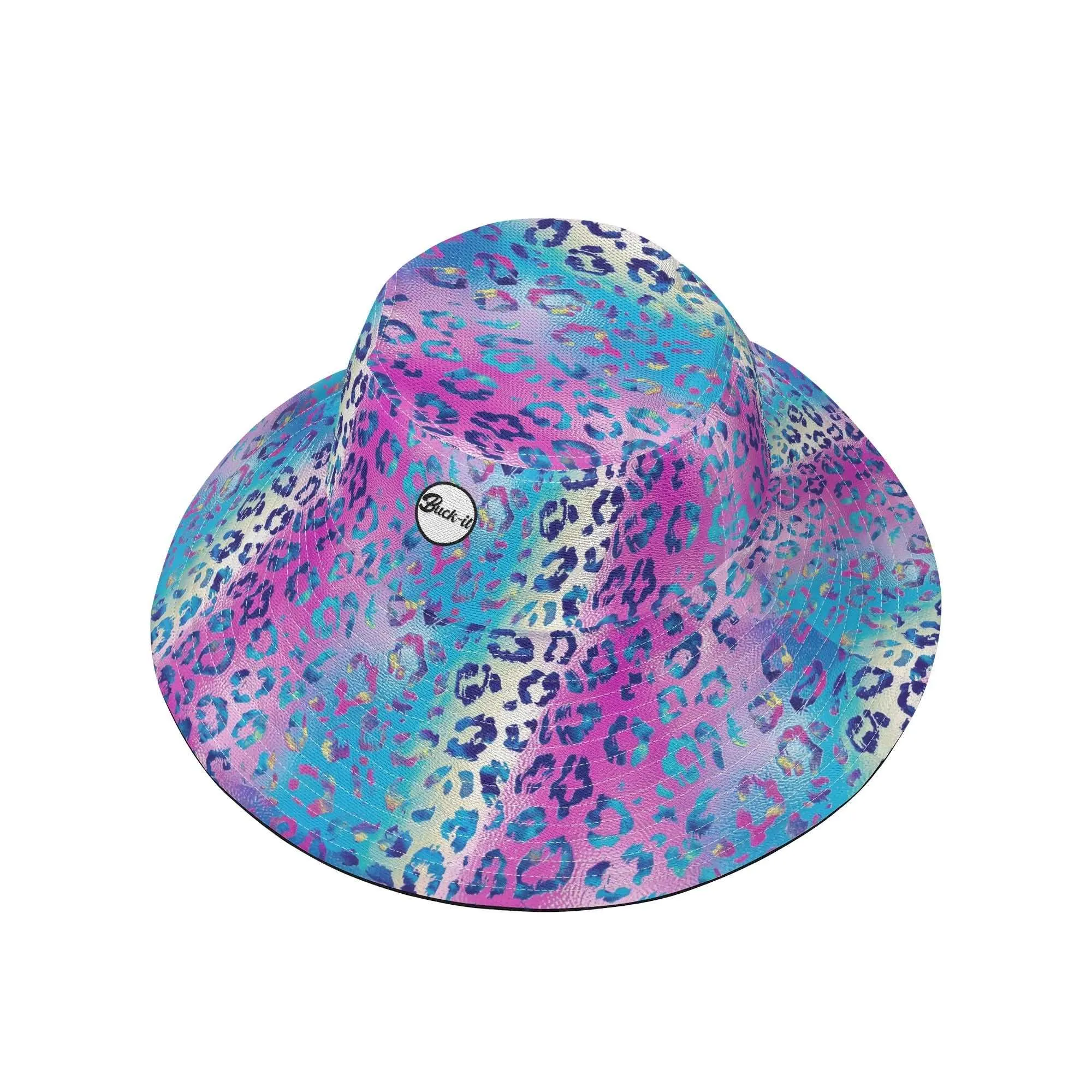 Funky Leopard - Abstract Sun Hat