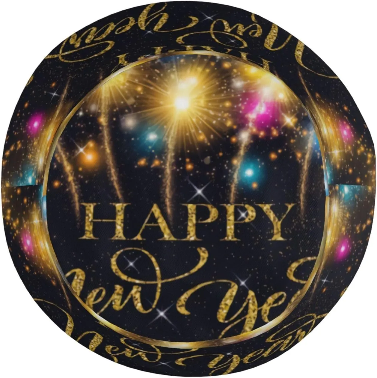 Funny Christmas Happy New Year Bucket Hats Sun Cap Packable Outdoor Holiday Hat Caps for Women Men