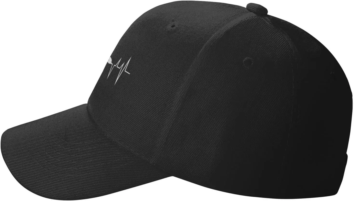 Funny-Flying-Airplane-Airline-Pilot-Heartbeat-Gifts Baseball Hats for Women Black Snapback Hat Baseball Cap Dad Hats