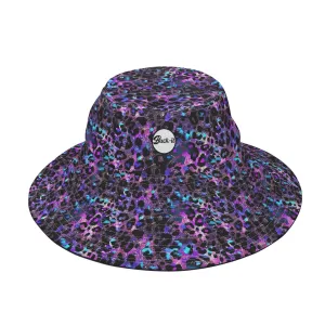 Futuristic Leopard Bucket Hat - Sun Style