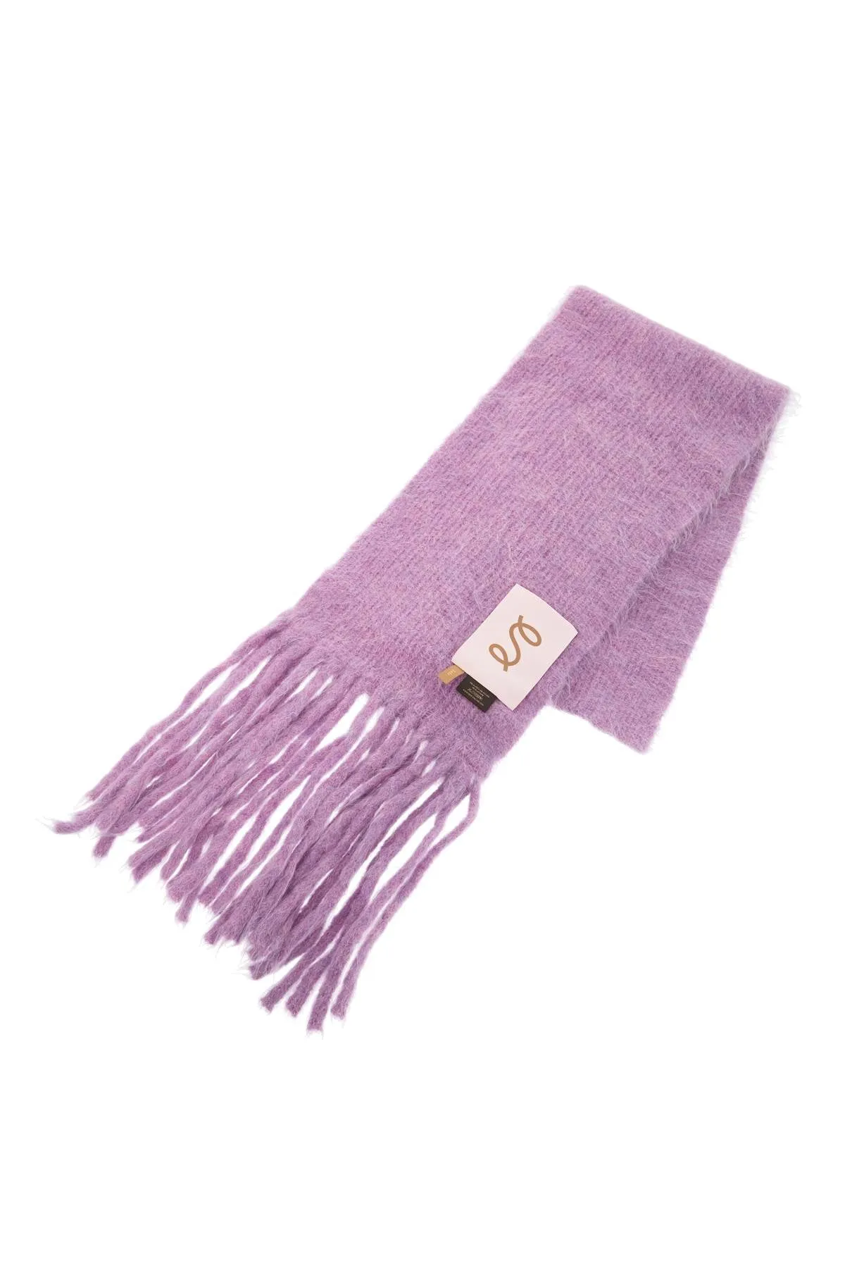 fuzzy scarf FW24FUZZYSCARF MALBEC
