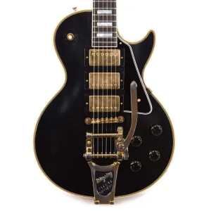 Gibson Custom Shop 1957 Les Paul Custom Reissue 3-Pickup Ebony VOS w/Bigsby