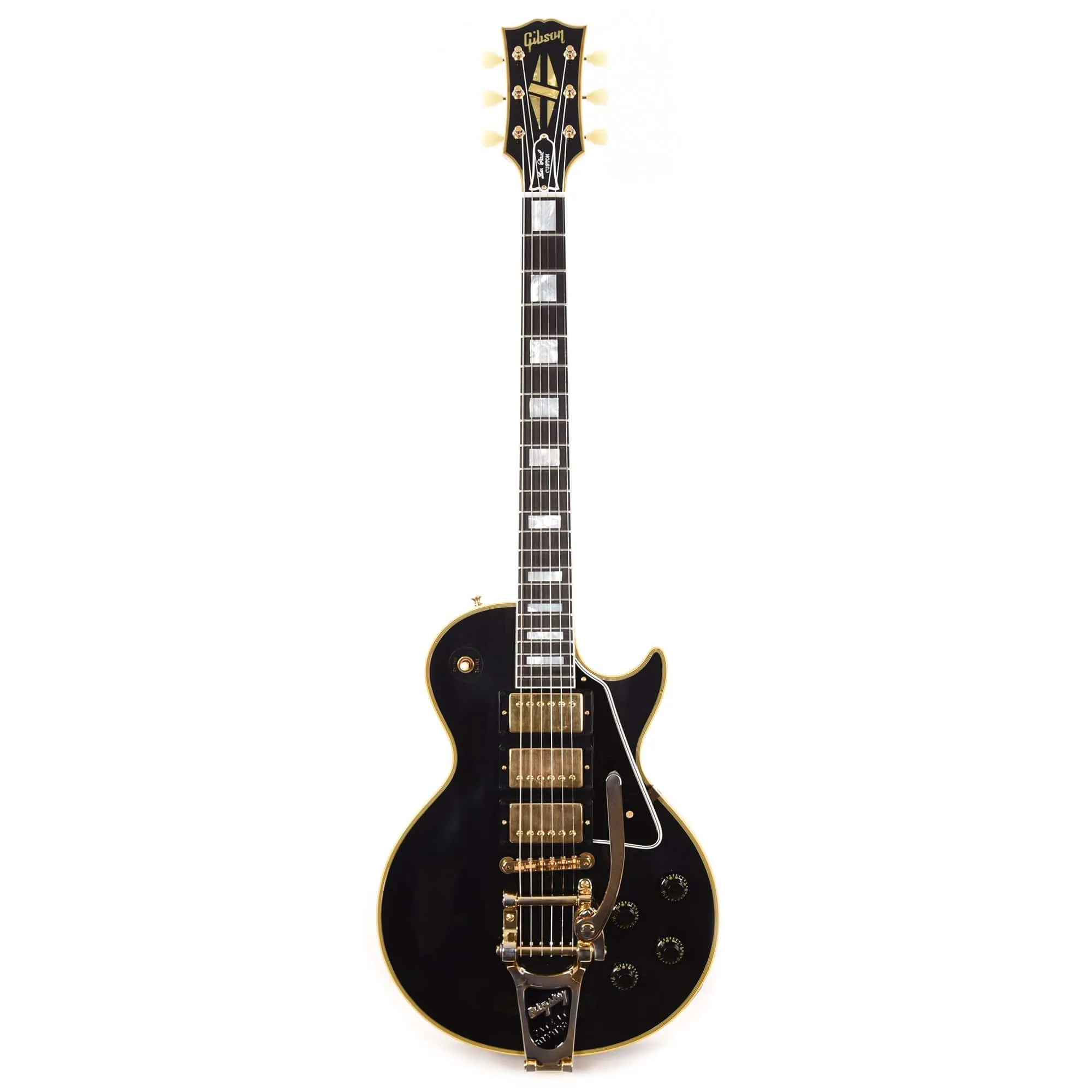 Gibson Custom Shop 1957 Les Paul Custom Reissue 3-Pickup Ebony VOS w/Bigsby