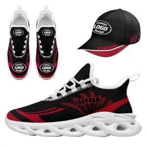 Gift Ideas,Custom MaxSoul Shoes and Hat Combo Personalized JH-D020105-4