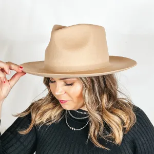 GiGi Pip | Zephyr Wool Felt Rancher Hat in Cream