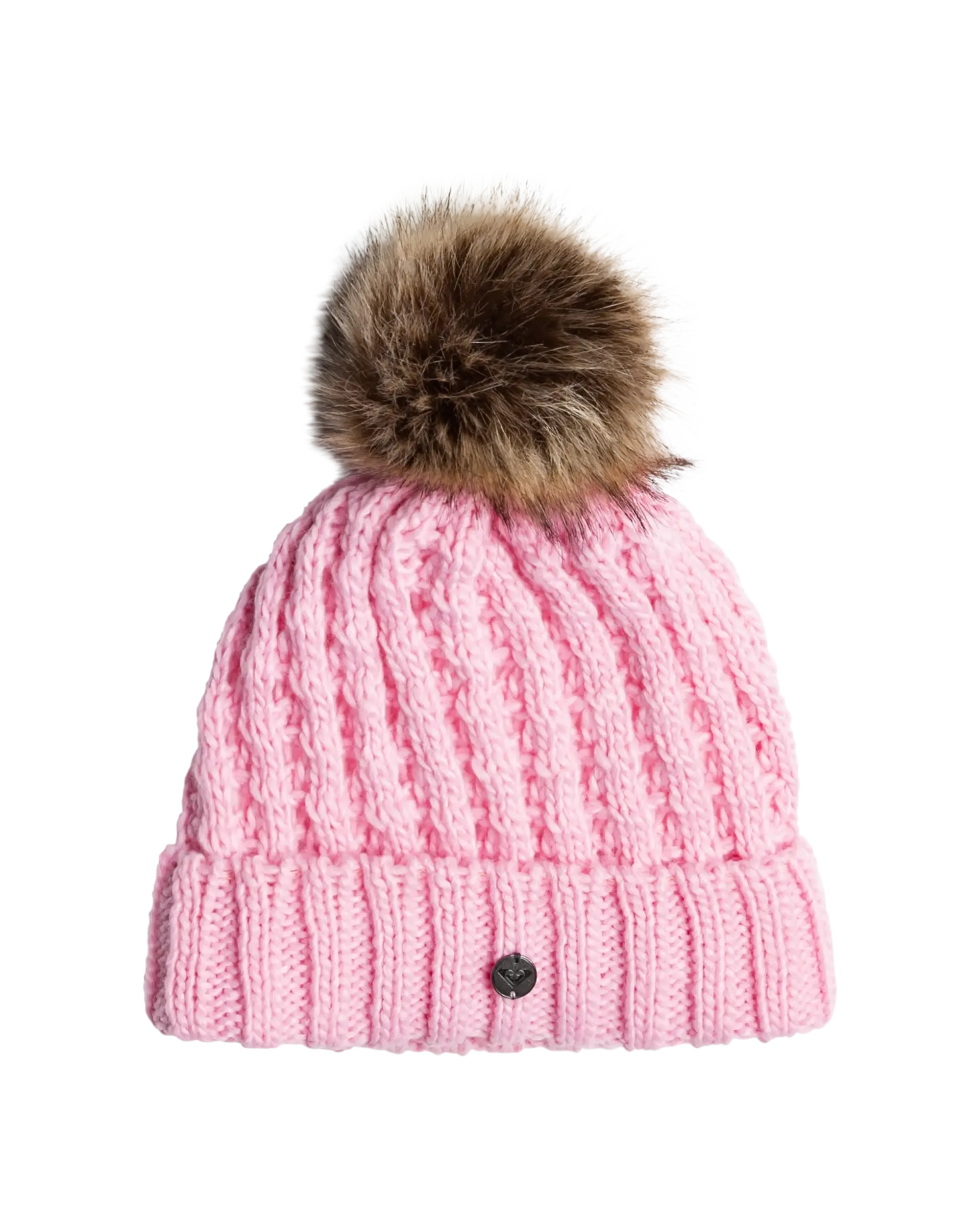 Girls Blizzard Beanie in Pink Frosting