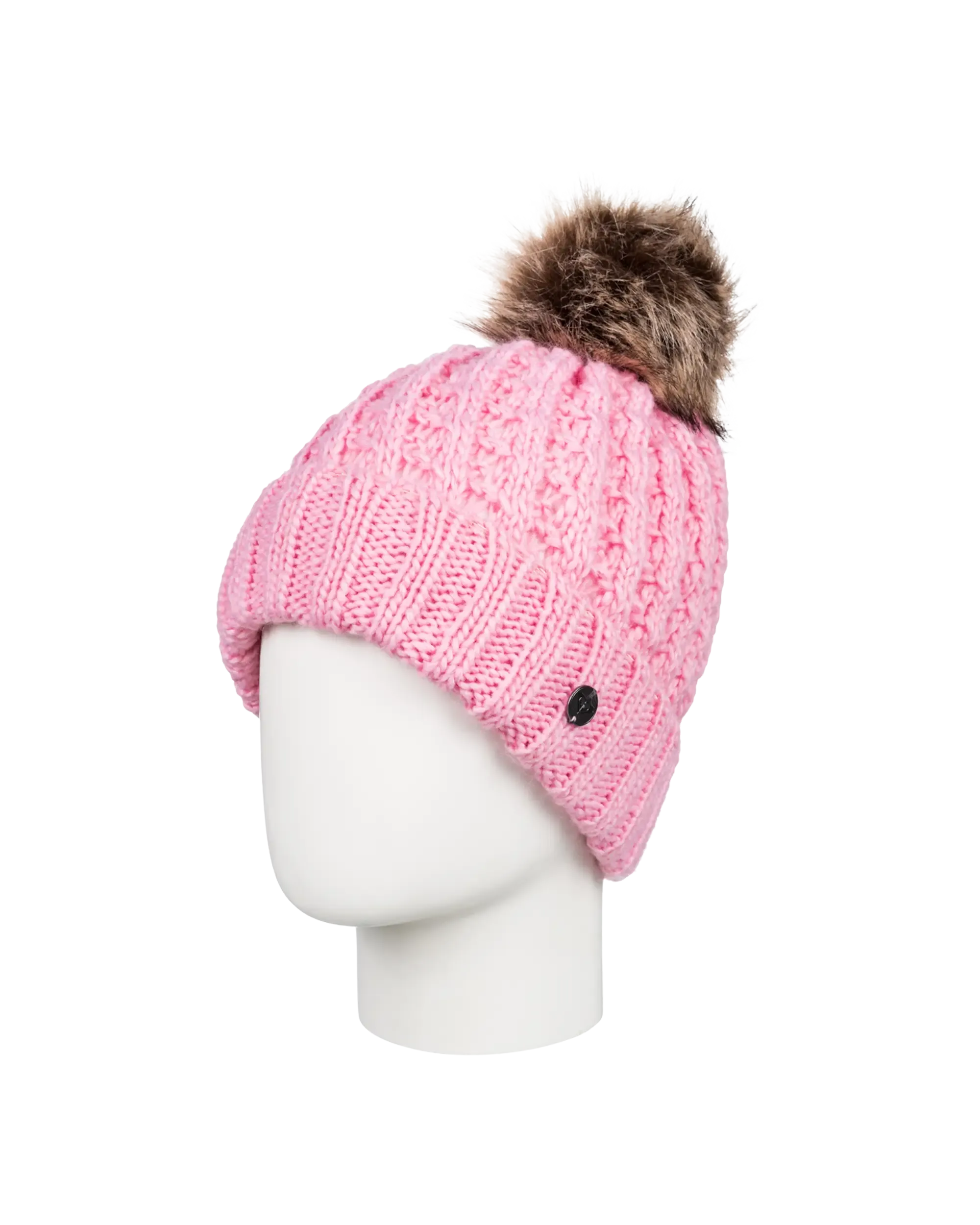 Girls Blizzard Beanie in Pink Frosting