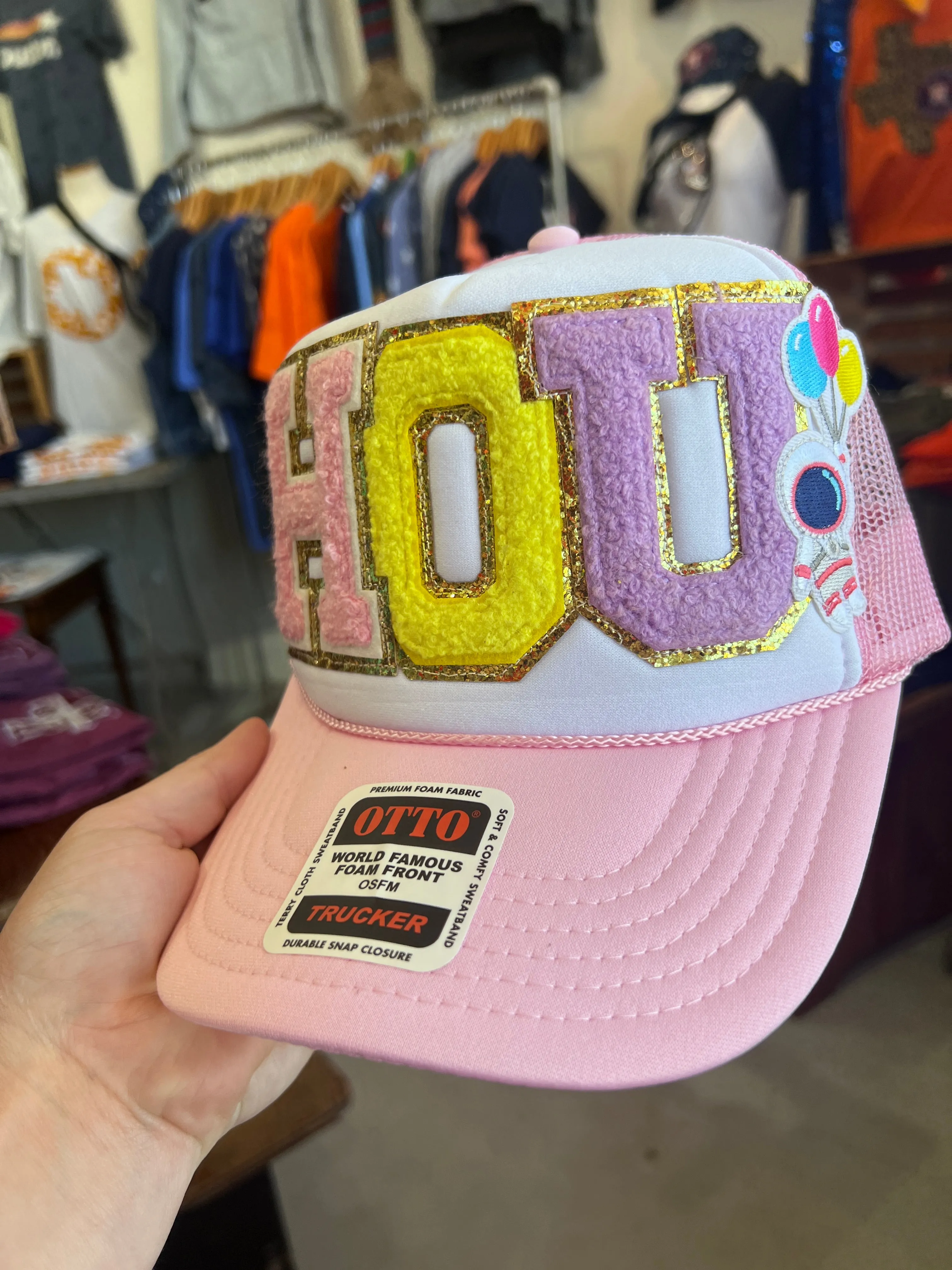Girly HOU Trucker Hat