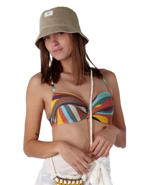 Gladiola Hat in Taupe