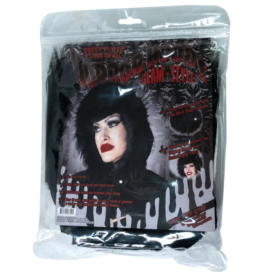 Glamour Black Horror Hood