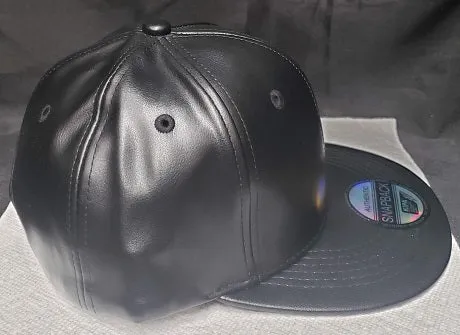 Glen -- Man-Made Baseball Cap -- Black