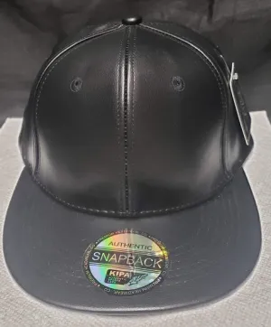 Glen -- Man-Made Baseball Cap -- Black